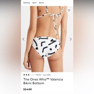 Madewell The Ones Who™ Valencia Bikini Bottom